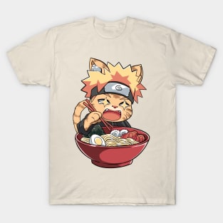 Shinobi cat ramen T-Shirt